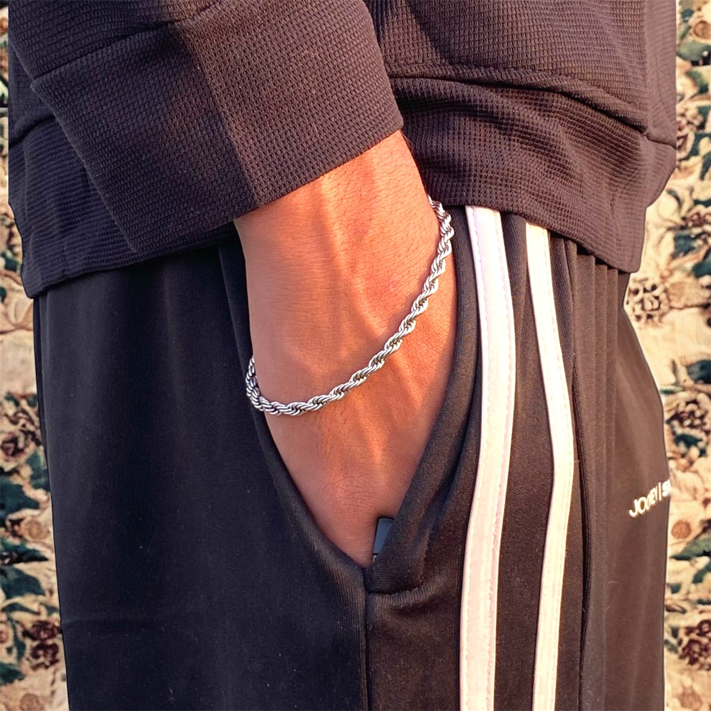 Rope Bracelet (Silver)